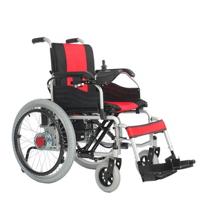Silla <span class=keywords><strong>de</strong></span> <span class=keywords><strong>Ruedas</strong></span> Eléctrica Plegable Ligera y Económica 2020 para Ancianos y Personas <span class=keywords><strong>con</strong></span> Discapacidad - Product Image 1