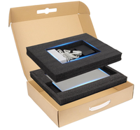 Boîte d'emballage en carton ondulé personnalisée pour moniteurs de jeu incurvés IPS 24 pouces 144 Hz et moniteurs de bureau ultra fins 27 pouces 2K