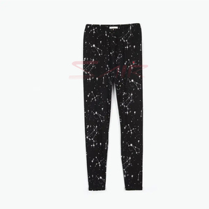Best Quality Ladies Leggings with <b>Tummy</b> <b>Control</b> 100% Cotton Sublimation Printing Fashionable Workout Pants Custom Logo Waist - Product Image 5
