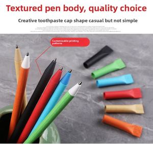 Natural Brown Paper Tube Ballpoint Pen Personalized with Hotel Logo for Advertising and Promotions - Product Image 2