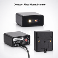 Escáner de Códigos de Barras 1D/2D QR de Montaje Fijo TOTINFO TF540H con Interfaz USB RS232 TTL y RS485, Aleación de Aluminio, en Stock