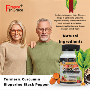Cúrcuma Personalizada con Extracto de Pimienta Negra 1500mg, Suplemento de Cúrcuma de Alta Absorción para Adultos - Product Image 3