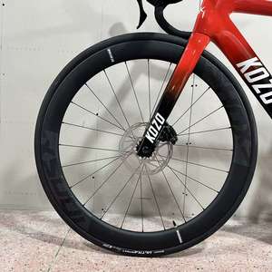 Bicicleta de Carretera con 24 Velocidades, Frenos de Disco Hidráulicos Shimano, Pedales Ordinarios, Horquilla Ligera de Fibra de Carbono para Hombres, Ciclismo de Triatlón Ironman - Product Image 3