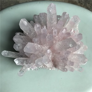 סיטונאי ורוד קוורץ פנטום קריסטל אשכול לרפא רוז קוורץ אשכול ריפוי - Product Image 4