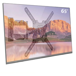Supporto da Parete Zeno in Acciaio Laminato a Freddo SPCC per <span class=keywords><strong>TV</strong></span> da 32 a 65 Pollici, Supporto <span class=keywords><strong>TV</strong></span> di Alta Qualità, Staffa <span class=keywords><strong>TV</strong></span> Orientabile P400 - Product Image 1