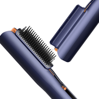 Plancha de Pelo OEM 2 en 1 con Flujo de Aire Directo de Húmedo a Seco, Secador de Pelo de Plasma y Plancha de Pelo con Cabezales Reemplazables