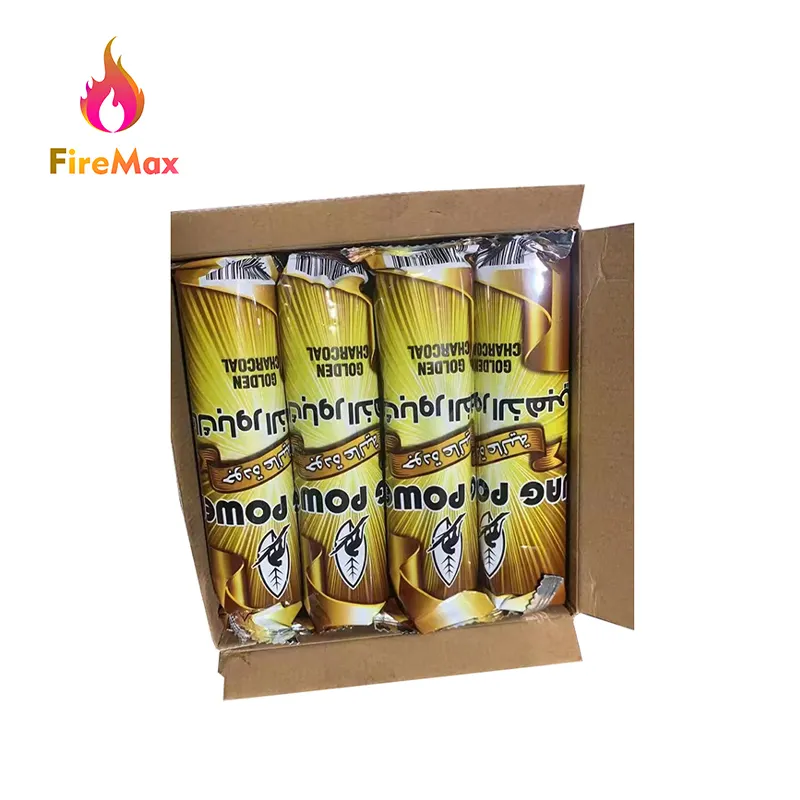 FireMax حار بيع النرجيلة لون الفحم البخور منخفض الرماد شيشة الفحم سريع ضوء اللون الفحم