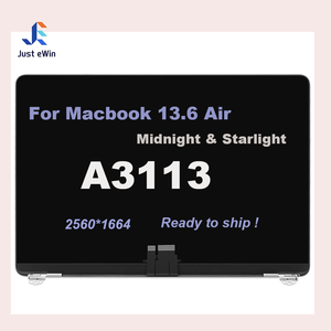 จอแสดงผล LCD คุณภาพดั้งเดิมสำหรับ MacBook Air 13.6 นิ้ว M3 A3113 ชุดเปลี่ยนหน้าจอ - Product Image 1