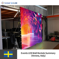 Rx Serie RX390 P3.9 3.91mm 3500x2000mm Vollfarbige 4K Outdoor Miet-LED-Videowand für Veranstaltungen