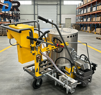 Machine de marquage routier thermoplastique à moteur électrique, pot de chauffage 50L pour la signalisation des autoroutes et des routes communautaires - Offre Spéciale