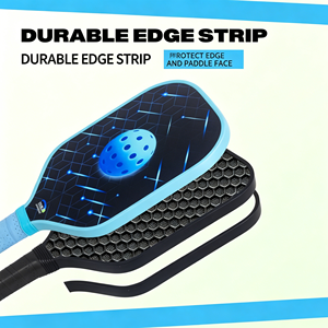 Pala de Pickleball de Fibra de Carbono T700 con Mango Alargado para Jugadores Profesionales de Backhand con Dos Manos, Diseño de Alto Rendimiento - Product Image 4