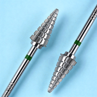 Yaqin OEM ODM Certifié Fraise à ongles en carbure de tungstène 3/32" Cône Cylindrique de Sécurité Outil de Manucure Pédicure Professionnel