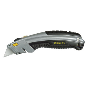 Couteau à lame interchangeable Stanley 18 mm, couteau utilitaire rétractable pour une coupe de précision - Product Image 1