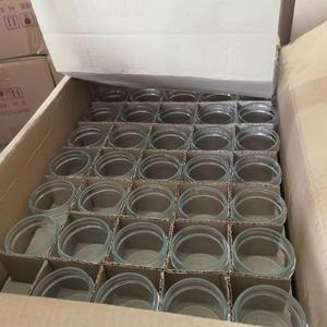 Bocaux Mason modernes à large ouverture 16 oz 32 oz, bouteilles en verre pour <span class=keywords><strong>caviar</strong></span>, confiture, miel, cadeaux de mariage, bocaux de conserve et de préparation de gelées avec couvercles - Product Image 3