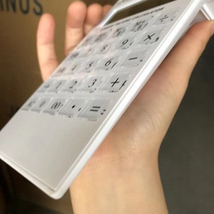 Calculadora Parlante Joinus Js 701 de 8 Dígitos, Blanca, Funciona con Batería, con Función de Voz para Oficina y Uso Diario - Product Image 2