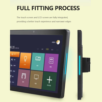 RK3566 Tablet Android POE de 10.1-15.6 Pulgadas con NFC, Panel de Control de Automatización del Hogar Inteligente, Montaje en Pared, RJ45, Pantalla Táctil, PC Todo en Uno
