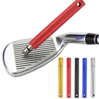 1 pièce Coupe-creuses de golf portable et durable, Nettoyeur de clubs de golf, Affûteur de fers wedge 11 cm, Accessoires de golf