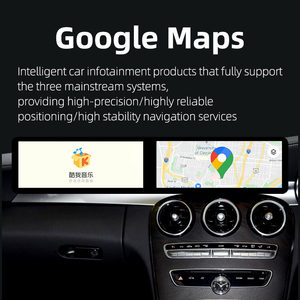 Schermo di Navigazione da 25,6 Pollici con Carplay per <span class=keywords><strong>Mercedes</strong></span> <span class=keywords><strong>C</strong></span> W205 GLC X253 CLA GLA 2015-2022, Radio Multimediale Auto con Guida a Destra - Product Image 4