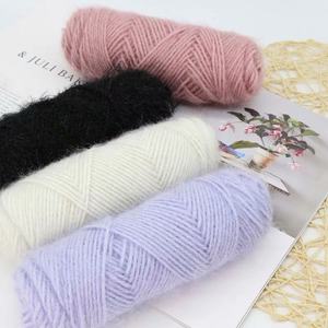 Fil de mohair artificiel de fil mélangé par cachemire d'écureuil recyclé par fantaisie chinoise - Product Image 1