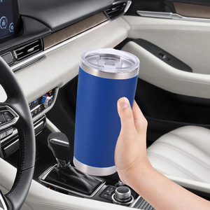 Custom Outdoor Portable Tumbler Travel Mug Wholesale Coffee Mugs Stainless Steel Insulated Thermos Cup 20 Oz Tumbler With Lids - Product Image 6