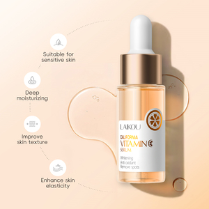 Sérum Visage LAIKOU en Promotion : Sérum Éclaircissant Beauté au Vitamine C avec Vitamine E et Acide Hyaluronique pour le Visage - Product Image 6