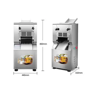 Commercial auto continuous croissant pastry cake bakery equipment bread dough sheeter roller machine