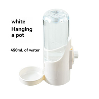 Distributeur d'eau suspendu fiable en plastique pour animaux de compagnie, idéal pour lapins, furets, chats et cages à petits animaux – Sur mesure