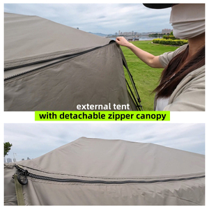 China Portable <strong>Small</strong> Waterproof Oxford <strong>Tent</strong> 2-Person One Bedroom Camping Canopy <strong>Tent</strong> Outdoor Structure - Product Image 3