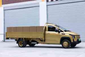 Chine Mini camionnette électrique 4x4 avec grand essieu arrière porteur véhicule à énergie nouvelle pour petite cargaison nouvelle version - Product Image 3