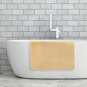 Tapis de douche en liège écologique et durable 60x45cm, antidérapant, absorbant, rectangulaire, en liège naturel - Product Image 5