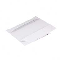 Boîte d'emballage en carton rigide personnalisée avec logo, petite boîte blanche en carton ondulé pour envoi postal en gros
