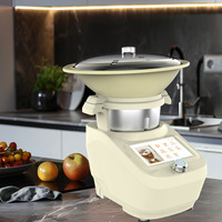 Robot de Cuisine Multi-Fonctions Mixeur Robot Culinaire Pétrin 1500W Appareil Électrique Ménager