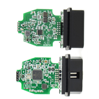 Nuevo ELS27 V2.3.8 FORScan con PCB Verde, PIC24HJ128GP+FTDI, Microchip, Multilingüe, Compatible con ELM327 y J2534 Pss-Thru para Mazda