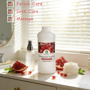 Olio di Semi di Melograno Naturale Premium, Estratto Vegetale per la Cura della Pelle, Lenisce la Pelle e Rilassa i Muscoli, Additivo Alimentare - Product Image 2