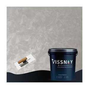 Peinture liquide acrylique Vissney de qualité supérieure pour murs intérieurs, effet velours métallisé scintillant, écologique et résistante à l'humidité - Product Image 3