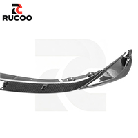 Lame de séparation avant en carbone sec style CTV1 pour BMW G80 G81 G82 G83 M3 M4, diffuseur de pare-chocs avant, spoiler poli haute brillance