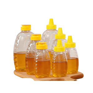 Honey <b>Bottle</b> Transparent Flip-top Pear Syrup <b>Squeeze</b> <b>Bottle</b> Food-grade <b>Plastic</b> 115ml 180ml 320ml 360ml - Product Image 5