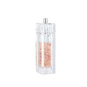 Moulin à Poivre Noir Manuel et Bouteille à Assaisonnement pour Sel Marin, en Plastique Durable – Vente Chaude en Gros - Product Image 2