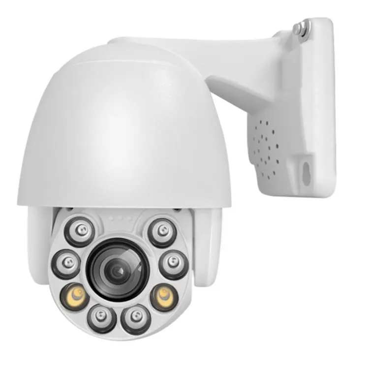 Compatible Hikvsion 5MP H.264 H.265 POE HD Zoom optique 4x forte étanchéité IP66 détection intelligente IR IP sécurité caméras PTZ