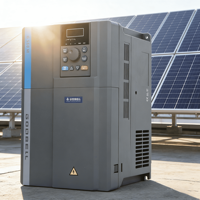 Variateur de fréquence triphasé économique 0,75 kW 15 kW 220 V 380 V CA, entraînement haute efficacité, économie d'énergie, RS485, pour petits moteurs et convoyeurs