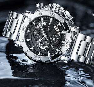 Reloj de Cuarzo Luminoso a Prueba de Agua con Diseño Personalizado, Estilo Ejecutivo, Logotipo Personalizado, Precio al por Mayor para Hombre - Product Image 1