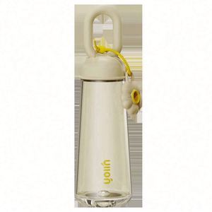 Uioh Petal-Shaped Reusable Food Safe Waterproof Anti-corrosion Water <b>Bottle</b> Built-In Handle Bpa Free Adults Travel Outdoor - Product Image 5