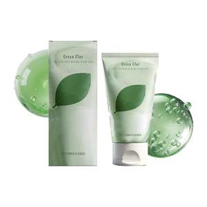 Limpiador Facial de Arcilla con Centella Asiática de Marca Blanca, 100 g, Limpieza Profunda, Control de Grasa, Apto para Piel Grasa y Mixta, Uso Diario - Product Image 1