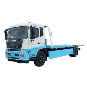 Camión Grúa de Plataforma Deslizante Dongfeng 4x2 de 8 Toneladas, Camión de Remolque de Plataforma Plana de 10 Toneladas con Cabrestante de 5 Toneladas - Product Image 1