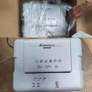 Déchiqueteuse de papier électrique professionnelle grande capacité 17 feuilles A4, modèle 24, pour bureau - Product Image 4