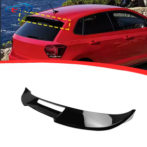 Nero lucido ABS OE stile auto Spoiler posteriore bagagliaio coda alettone coda coda coda coda per <span class=keywords><strong>Volkswagen</strong></span> <span class=keywords><strong>Polo</strong></span> <span class=keywords><strong>R</strong></span> Line GTI MK6 AW1 2017-2020 - Product Image 1