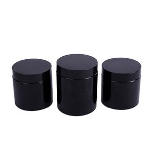 ขวดพลาสติก PET สีดำด้านแบบด้าน ขนาด 50 กรัม 100 กรัม 250 กรัม 300 กรัม 400 กรัม 500 กรัม สำหรับเก็บเครื่องสำอาง ฝาปิดแน่นหนา - Product Image 5