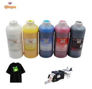 Premium Bulk 1 Gallon PET Film de transfert de chaleur Impression textile numérique Encre pigmentée DTF pour imprimante Epson Xp15000 4880 P6000