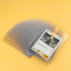 Porte-<span class=keywords><strong>cartes</strong></span> semi-rigide ultra-transparent, lot de 50 porte-<span class=keywords><strong>cartes</strong></span> semi-rigides pour la classification, les <span class=keywords><strong>cartes</strong></span> sportives, <span class=keywords><strong>Pokémon</strong></span> et les objets de collection - Product Image 6