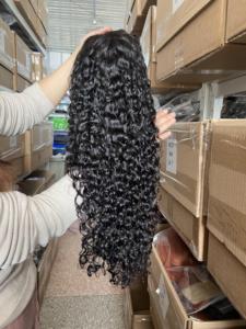 Tóc Giả Từ Tóc Người Xuất Xứ Malaysia Màu Nâu Nổi Bật Tóc Giả Từ Tóc Thật Lớp Biểu Bì Phù Hợp Với Tóc Giả HD Ren Trước - Product Image 6